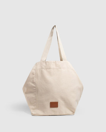 Shopper River Beige Canvas 0 Mujer| Castañer