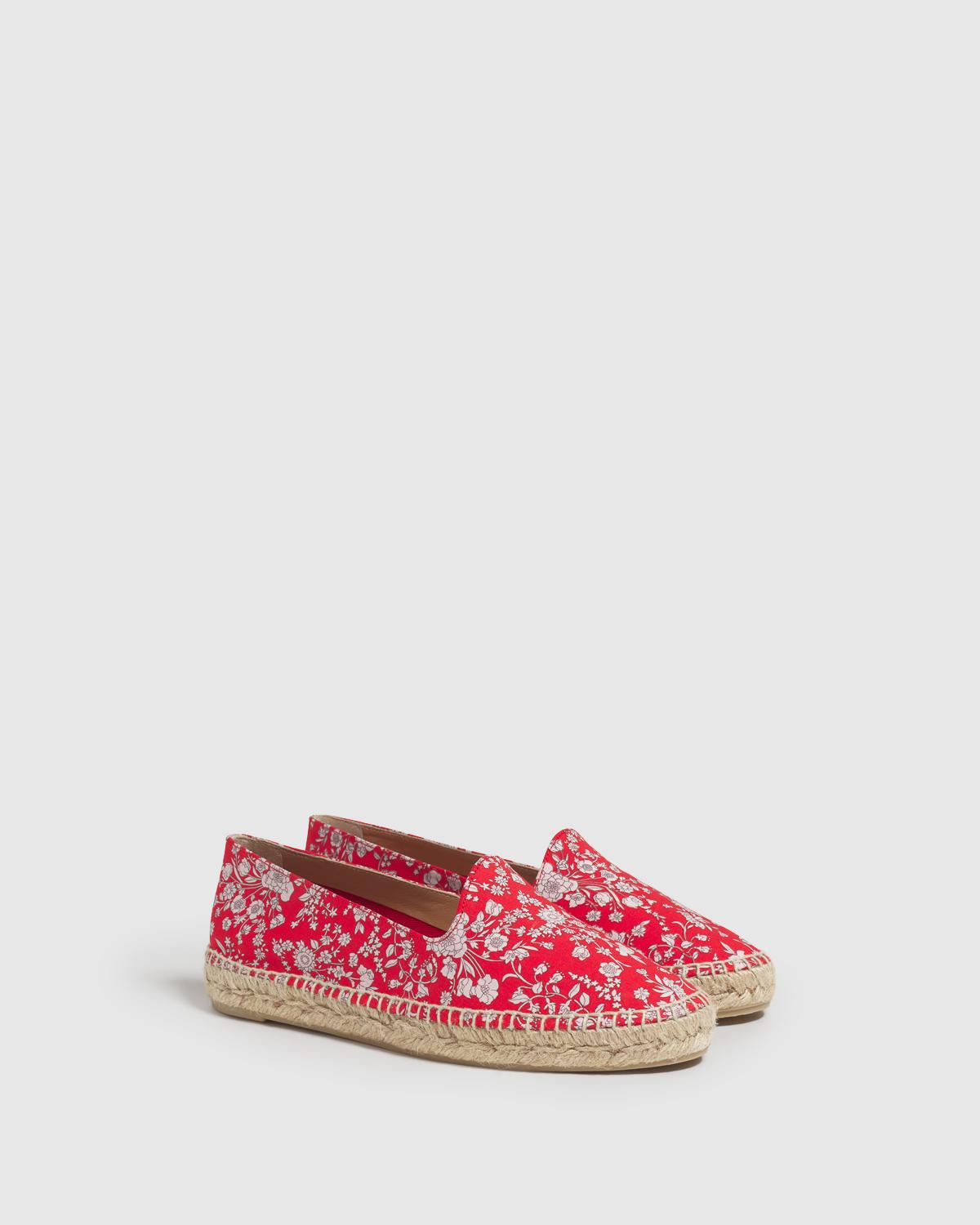 Joana Slipper Rojo Mujer | Castañer